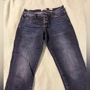 KanCan Women's Dark Blue Skinny Jeans